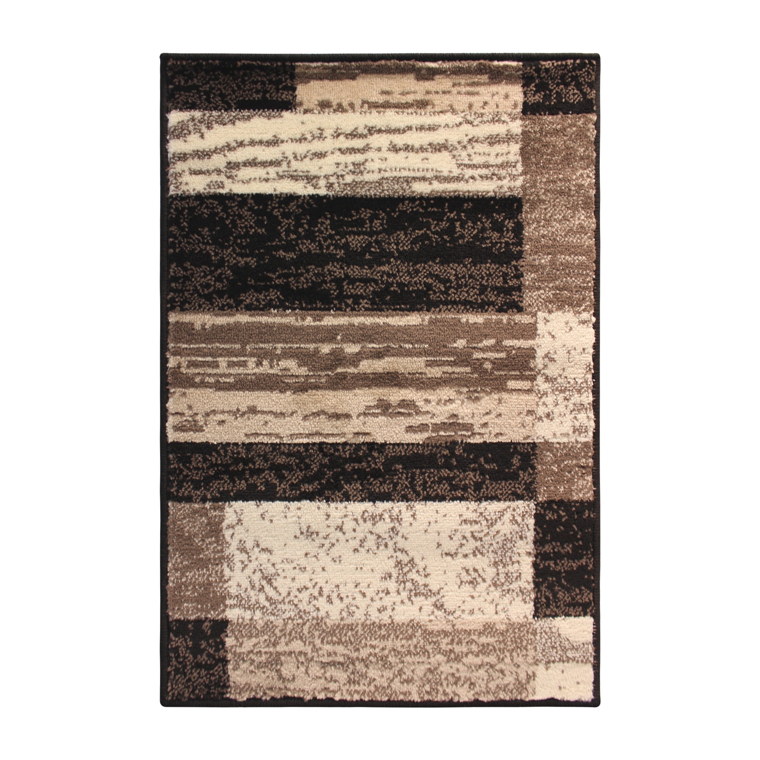 BNM Rockwood Area Rug or Runner, 2' x 3', Chocolate