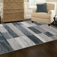 thumbnail image 1 of BNM Rockwood Area Rug or Runner, 4' x 6', Blue-Taupe, 1 of 7