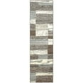 thumbnail image 1 of BNM Rockwood Area Runner, 2' 7" x 8', Light Blue-Ivory, 1 of 4