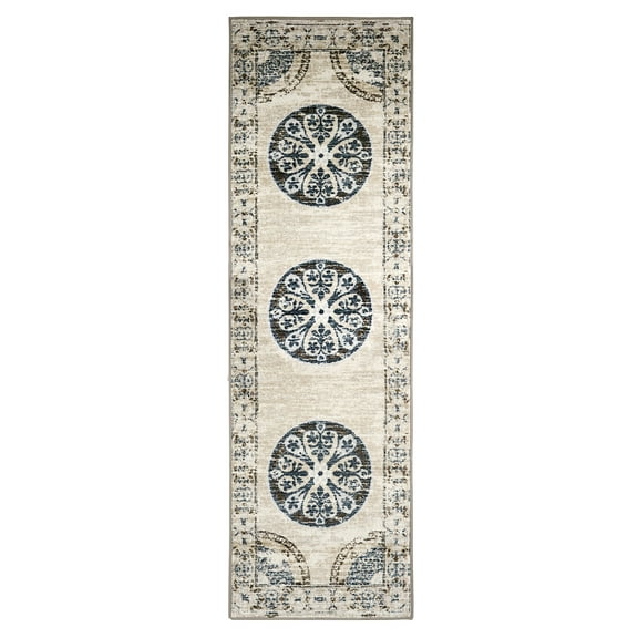 BNM Shiloh Distressed Non-Slip Indoor Area Rug