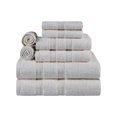 thumbnail image 1 of BNM Smart Dry Cotton Bath, Hand, Face Towel Set, Ivory, 1 of 5