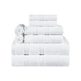 thumbnail image 1 of BNM Smart Dry Cotton Bath, Hand, Face Towel Set, White, 1 of 4