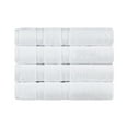 thumbnail image 1 of BNM Smart Dry Premium 4 Piece Cotton Bath Towel Set, White, 1 of 4