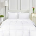 thumbnail image 1 of BNM Solid Comforter Down Alternative Bedding, King, White, 1 of 9