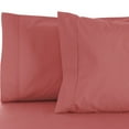 thumbnail image 1 of BNM Solid Cotton Blend Pillowcase Set, King, Blush, 1 of 3