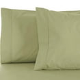 thumbnail image 1 of BNM Solid Cotton Blend Pillowcase Set, King, Sage, 1 of 3