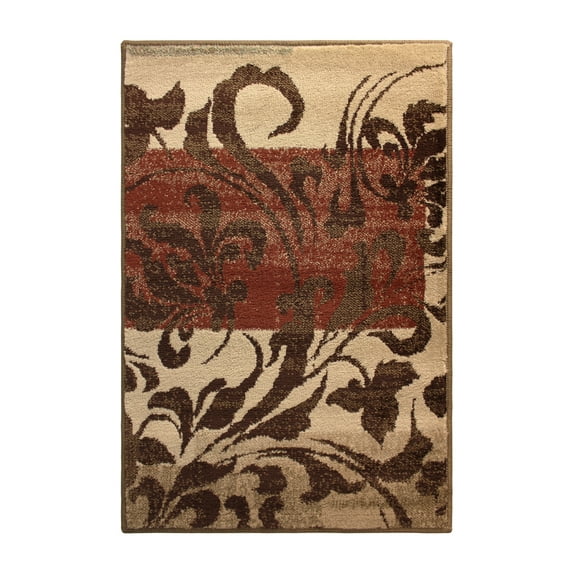 BNM Storyville Transitional Scroll Indoor Area Rug