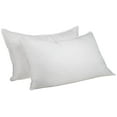 thumbnail image 1 of BNM Striped Down Alternative Pillow Set, Soft Microfiber Shell, Medium Weight For Comfortable Sleep, Neck, Side, Back Support, Comfort All Sleepers, Pillow Filling, Set of 2, Standard Size, 1 of 4