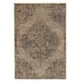 thumbnail image 1 of BNM Traditional Medallion Indoor Area Rug, 2' x 3', Ivory/ Grey, 1 of 5