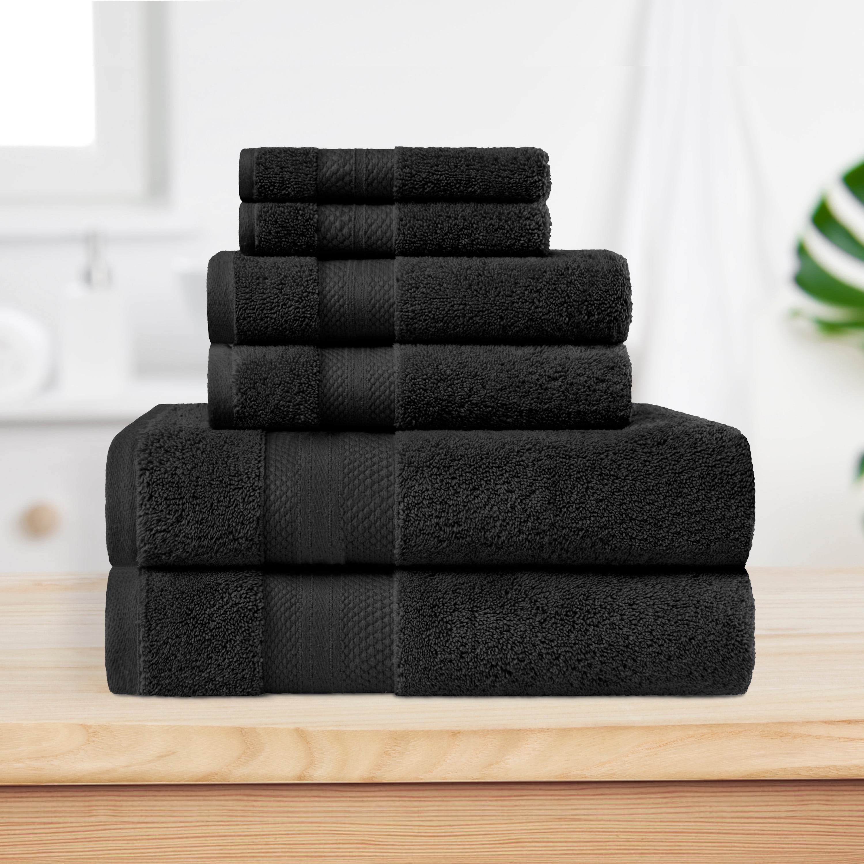 Premium Cotton 800 Gsm Heavyweight Plush Luxury 9 Piece Bathroom Towel Set,  Denim Blue - Blue Nile Mills : Target