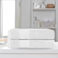thumbnail image 1 of BNM Turkish Cotton Heavyweight Bath Sheet Set, White, 1 of 5