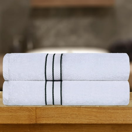 BNM Turkish Cotton Luxury Bath Sheet Set of 2, Teal