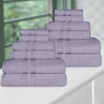thumbnail image 1 of BNM Ultra-Soft Cotton 12 Piece Assorted Towel Set, Wisteria, 1 of 9