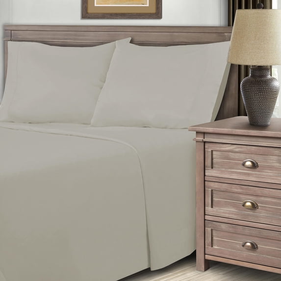 BNM Ultra Soft Deep Pocket BNM Solid Cotton Blend Bed Sheet Set