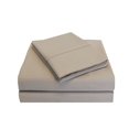 thumbnail image 1 of BNM Ultra Soft Deep Pocket Solid 300-Thread Count Cotton Percale Sheet Set, 1 of 1