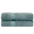 thumbnail image 1 of BNM Zero Twist Cotton Bath Sheets Set of 2, Jade, 1 of 4