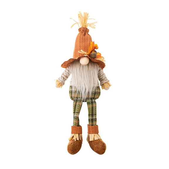 BNNG ‌2 Pack Thanksgiving Gnomes – Fall Swedish Tomte Decor with Maple Leaves – Plush Holiday Gnome Figurines for Autumn, Harvest & Christmas – Cute Gift for Gnome Lovers & Home Decor‌