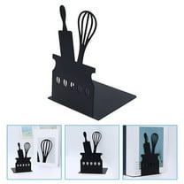BNNG 2Pcs Bookends for Shelves, Bookends Students' Desks, Book Ends for Heavy Books, Book Shelf Holder for Home Office School