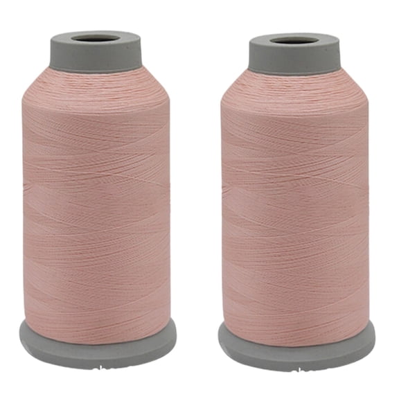 BNNG 2pcs Luminous Sewing Thread Glow In The Dark Embroidery Sewing Thread Spool Sewing Thread Night Light Glow Leather Craft Sewing Handwork Making DIY For Music Festivals Parties