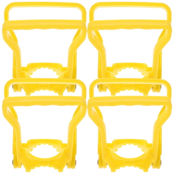 BNNG 4 PCS Gallon Water Bottle Handles Bottle Rack Lifter Water Bottle Lifter With Handle Stable Ergonomic Handles Rubberized Anti-Slip Holder for Prevents Tilting Water Jug Handles Jug