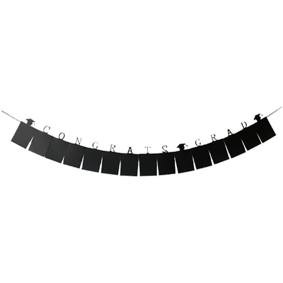 BNNG Adjustable Graduation Photo Banner Letter Frame Congrats Grad Banner Sign Set Graduation Decoration Party for Junior/High School College 2024