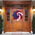 thumbnail image 1 of BNNG And Wreath Veterans Julys Day Front Of Decor For Wreath Door Fourth Patriotic Home Decor, 1 of 9