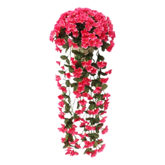 BNNG Artificial Vine Flower Wall Hanging 2.6FT - Rattan Plant Garland for Indoor Outdoor Wedding | Home Decor Living Room Hanging Baskets Balcony Greenery Backdrop