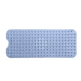 thumbnail image 1 of BNNG Bath Tub Shower Mat, Washable Bathtub Floor Mats, Suction Cups and Drain Holes to Keep Tubs Clean, Clear Mould Resistant Non Slip Pebbles Bath Mat Suction Cup Bath Tub Shower Mat, 1 of 2