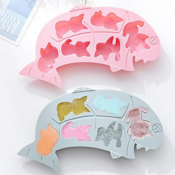 BNNG Chocolate Mold Silicone, 3D Chocolate Mold, Silicone Resin Molds, Fondant Silicone Mold Halloween Cat Skull Molds Silicone Pumpkin Cake Molds Chocolate Molds