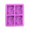 thumbnail image 1 of BNNG Chocolate Mold Silicone, Silicone Cookie Molds, Biscuit Embossing Mold, Silicone Mold Non Stick Food Grade Silicone Mold For Chocolate Candy Jelly Ice Cubes Dog Treats, 1 of 9