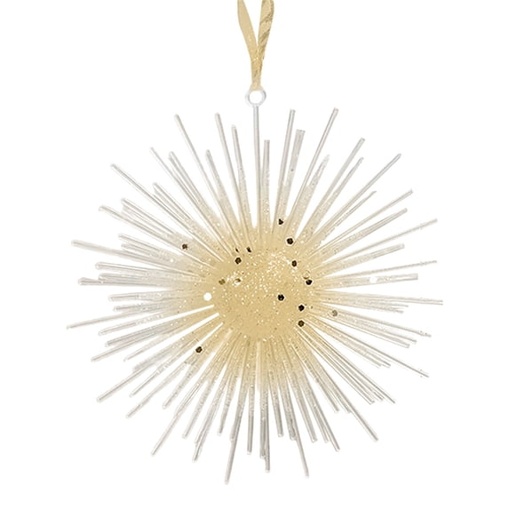 BNNG Christmas Acrylic Pendants Sparkling Champagne Star Ornaments for Car Rearview Mirror, Christmas Tree, Home Holiday Decoration, Elegant Gift Set for Windows and Doors