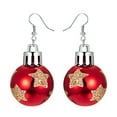 thumbnail image 1 of BNNG Christmas Earrings Christmas Creative Holiday Party Earrings Jewelry Hoop Earrings Women Chritmas Dangle Earrings Christmas Sparkle Earrings Holiday Party Earrings, 1 of 9