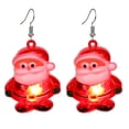 thumbnail image 1 of BNNG Christmas Lights Earrings Santa Claus Earrings Christmas Earrings Creative Exquisite Holiday Earrings Creative Holiday Earrings Luminous Earrings Chritmas Bell Earrings, 1 of 1