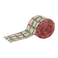 thumbnail image 1 of BNNG Christmas Plaid Ribbon, 2 Inch x 5 Yard Woven Edge Gingham Ribbon for Gift Wrapping Crafts Party Home Decoration, Bow Making, Gift Packaging Craft Production Supplies, 1 of 7