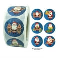 thumbnail image 1 of BNNG Christmas Stickers 1 Roll 500 Posts Santa Claus Happy Faces Xmas Kids Stickers Decals for Toys Gifts Crafts Decorations Holiday Decorations for Gift Packing, Cards, Envelopes, Party Supplies, 1 of 1