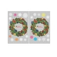 thumbnail image 1 of BNNG Christmas Window Clings Christmas Window Decorations Xmas Window Flakes Christmas Decals for Home Deer Santa Claus and Snowflakes Christmas Window Stickers Ornament, 1 of 3