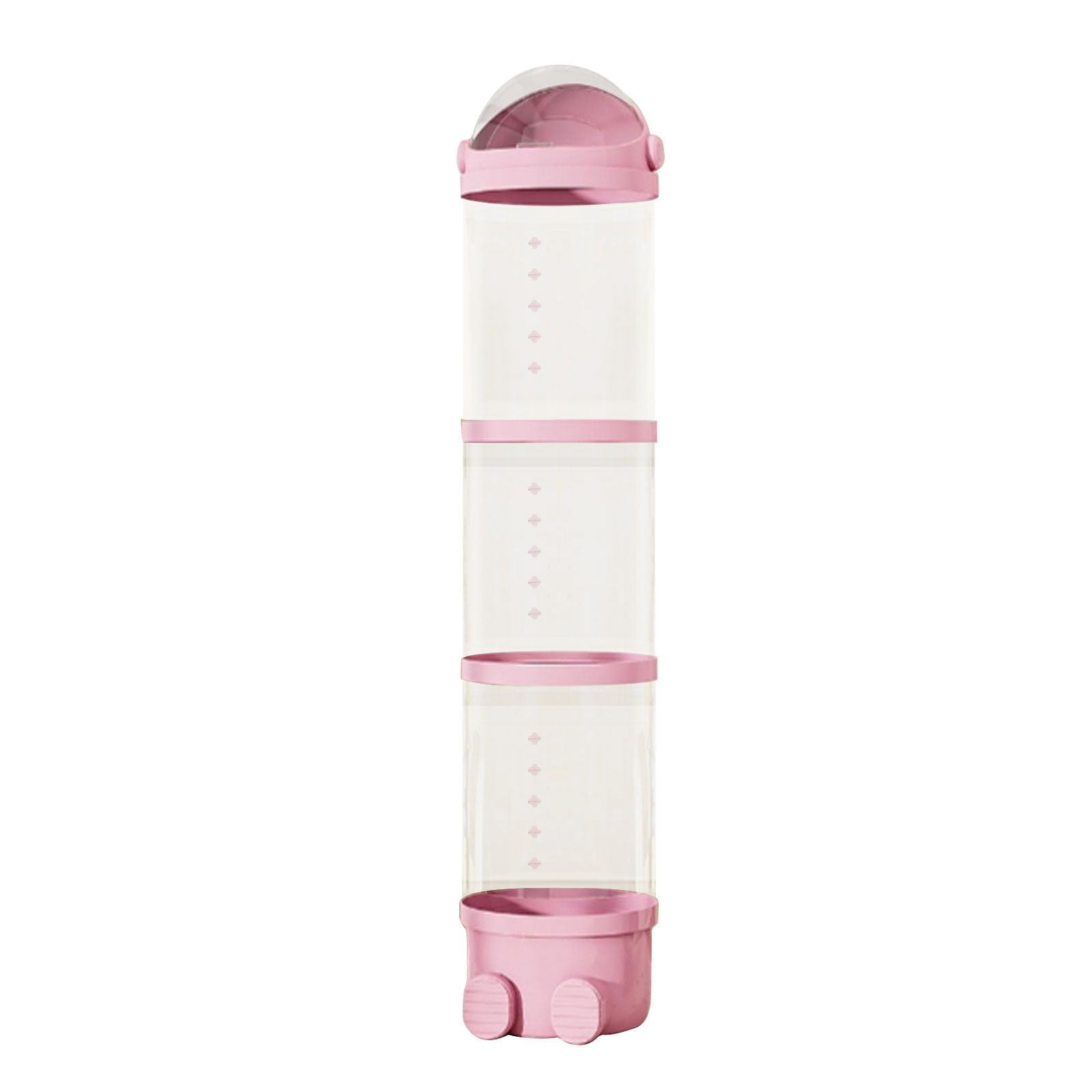 BNNG Clearance Corner Stuffed Animal Storage Stuffed Animal Storage Tube Baby Toys Organizer Bag PET Transparent Stuffed Animal Zoo Organizer Large Doll Display Bucket with Lid Nursery Storage