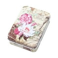 thumbnail image 1 of BNNG Clearance Craft Room Storage and Organization Cute Rectangular Tinplate Storage Box Creative Candy Jewelry Packaging Small Tin Box Mini Itmes Storage Boxes Cute Gifts for Women Kids Storage, 1 of 9