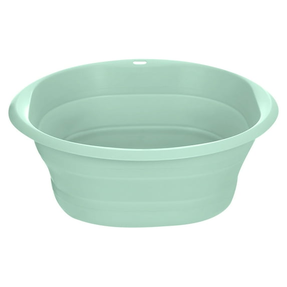 BNNG Collapsible Wash Basin , Foldable Small Medium Size Wash Basin, Portable Plastic Basins for Laundry, Bottles, Travel, Camping