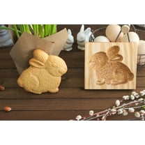 BNNG Cookie Cutter Embossing Mold, Funny 3D Wooden Cookie Molds DIY Shapes Cookie Stamp BiscuitS Moluds Animal Shaped Cookie Cutters Cookie Press Molds Animal Chocolate Mold