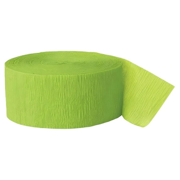 BNNG Crepe Paper Streamers 1 Roll 82ft, Pack of Rainbow Assorted Colored Party Streamers for Party Backdrop Birthday Baby Shower Wedding Decorations DIY Art Craft Supplies, Assorted Colors