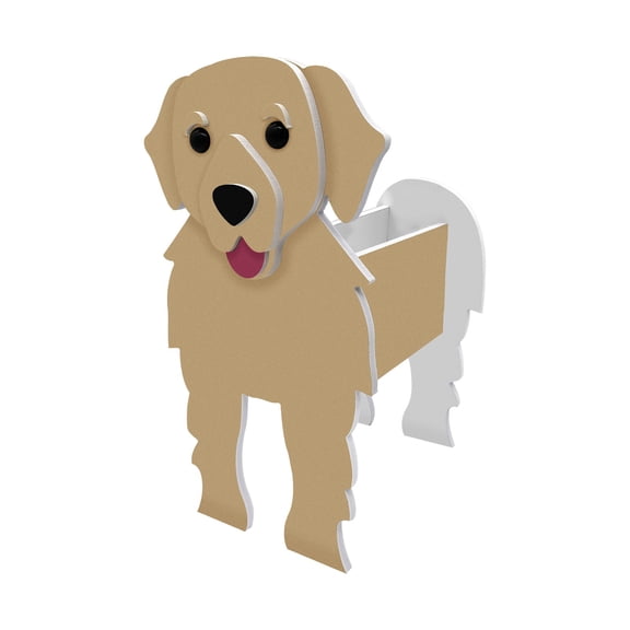 BNNG Dog Planter Plant Pot Dog Yak Cow Cute Animal Flower Pot Flower Pot Dog Flower Pot Storage Container Dog Flower Pot Garden Pet Dog Storage Pot Decorative Ornament Animal Shape Flower Pot