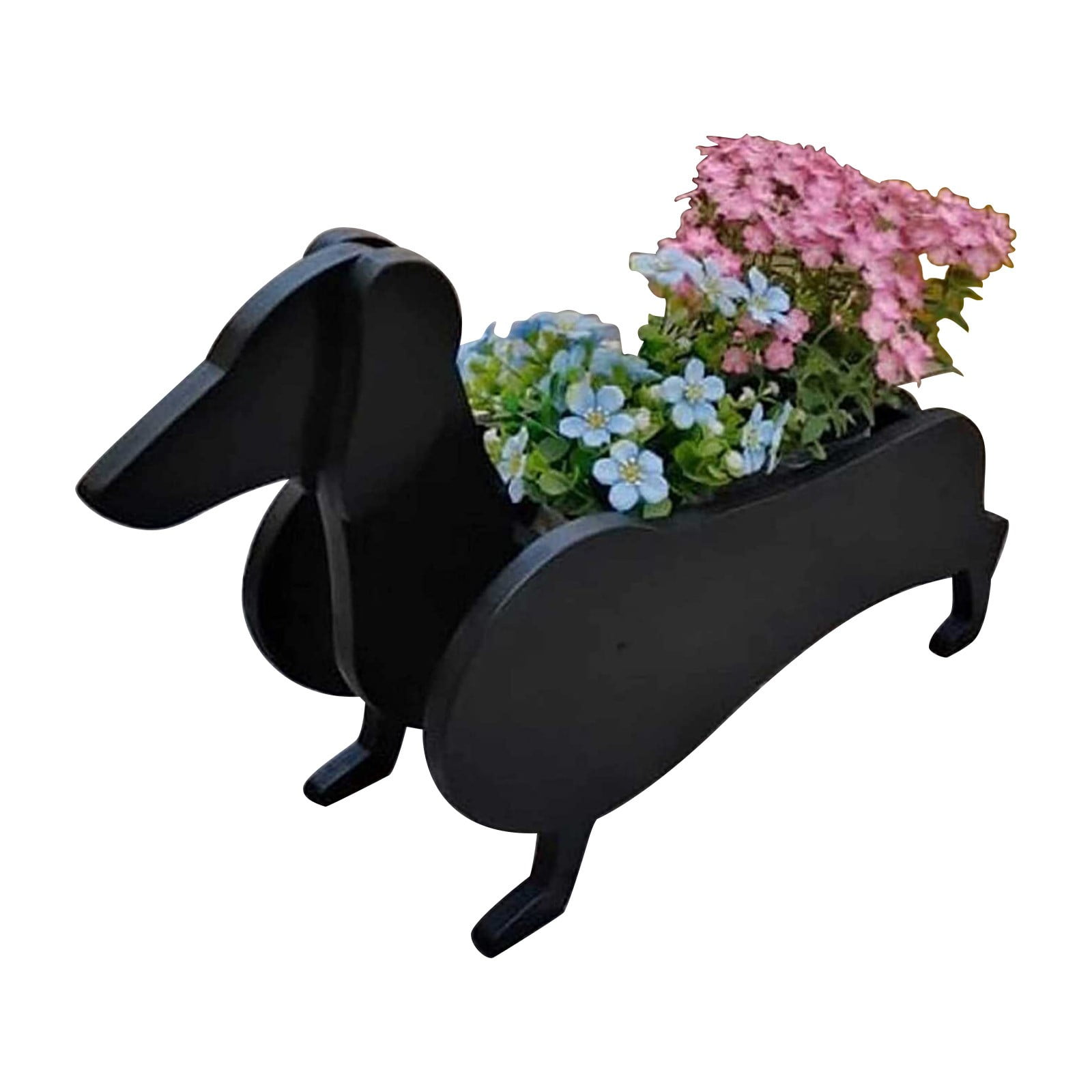 BNNG Dog Shaped Flower Pot Flower Pot Potted Decorations Animal Shape Cartoon Flower Pot Pet Puppy Flower Pot Indoor And Outdoor Gardening Decoration Planters With A Rustic Farmhouse Style