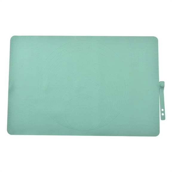 BNNG Extra Large Kitchen Silicone Pad, Extra Thick Silicone Baking Mat, Kneading Mat, Silicone Pastry Mats for Rolling Dough, Non Slip Non Stick 24''x16'' Dough Mat Baking Accessories