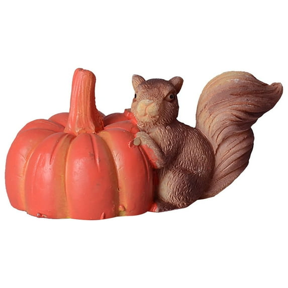 BNNG Fall Pumpkin Gnomes Decor for Indoor Outdoor Table, Elegant Resin Fall Pumpkin Figurines Harvest themed home decor Fall Garden statues Perfect for Thanksgiving and Autumn Celebrations