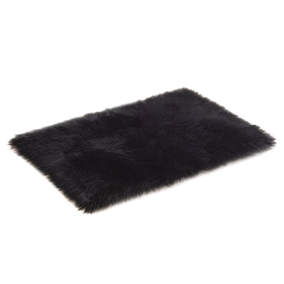 BNNG Faux Fur Rug, Small Area Rugs, Fluffy Sheepskin Fur Rug, Ultra Soft Rugs, Machine Washable Shag Rug, Nursery Throw Rugs for Bed, Living, Kids Room Soft Rug Chair Cover