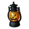 thumbnail image 1 of BNNG Flickering Pumpkin Lantern Tea Lights Flickering LED Pumpkin Lights with Battery Operated Flameless Pumpkin Tealight Candles for Halloween, Christmas, Thanksgiving and Theme Parties, 1 of 2