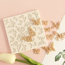 BNNG Fondant Bow Mold, Chocolate Mold Silicone, Silicon Chocolate Mold, Silicone Resin Molds, Fondant Cake Mould Chocolate Mould Cake Decoration Silicone Mould Chocolate Mould