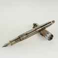 thumbnail image 1 of BNNG Fountain Pen, Fountain Pens for Writing, Plastic Fountain Pen Vacuum Filling, Fine Point Clear Transparent Acrylic Smooth Writing Pen Case Transparent Colourful Office Fine Nib Fountain Pen, 1 of 3