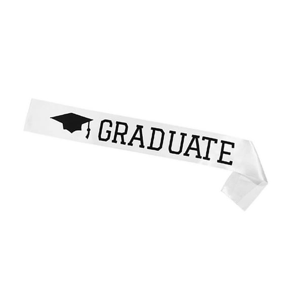 BNNG Graduation Shoulder Straps for Congrats Grad Party Supplies Cap Doctoral Hat for Graduation Party Dress Up Photo Home Decor 2024